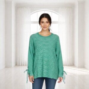 2 for $20 Caslon Sweater With Ribbon Wrist Tie NWT 100% Cotton Size XXS